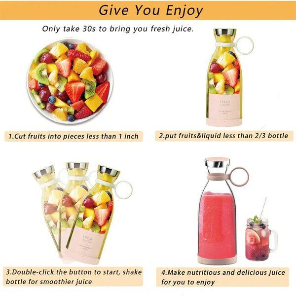 Mini Portable Electric jucier Blender